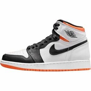 NIKE JORDAN AIR 1 RETRO HIGH OG GS ELECTRO ORANGE SNEAKERS 5Y 575441-180 NIB